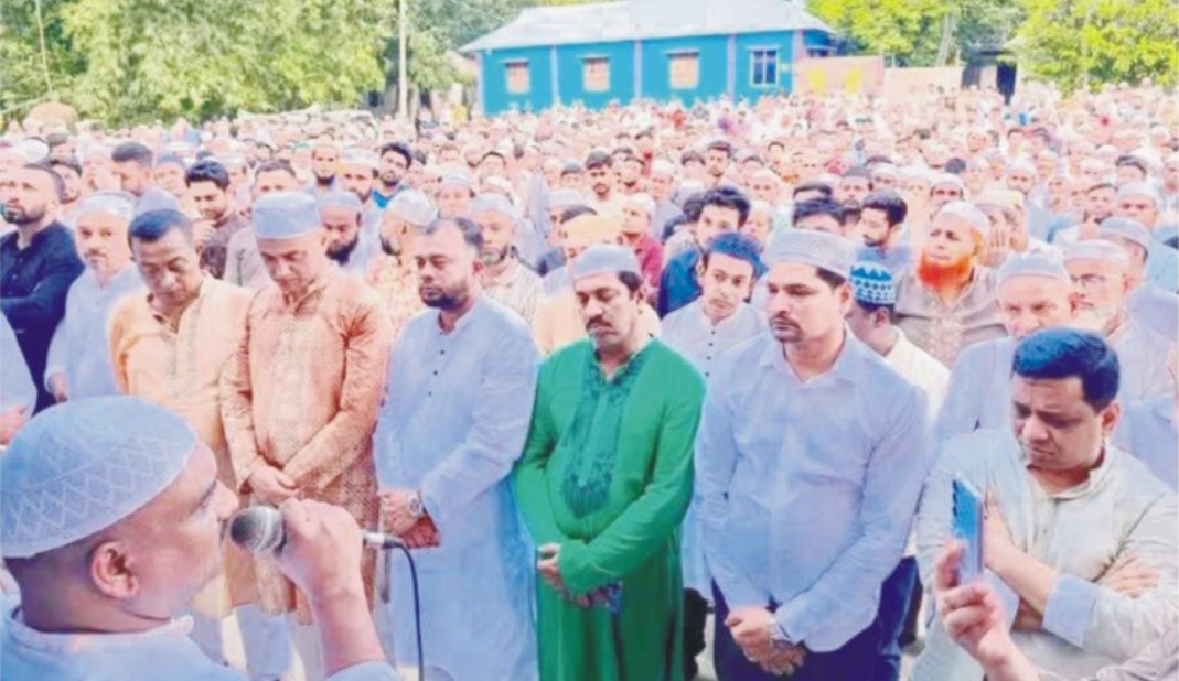 মহানগর ছাত্রদলের সাবেক  সাধারণ সম্পাদক আক্তার  হোসেনের জানাজা সম্পন্ন