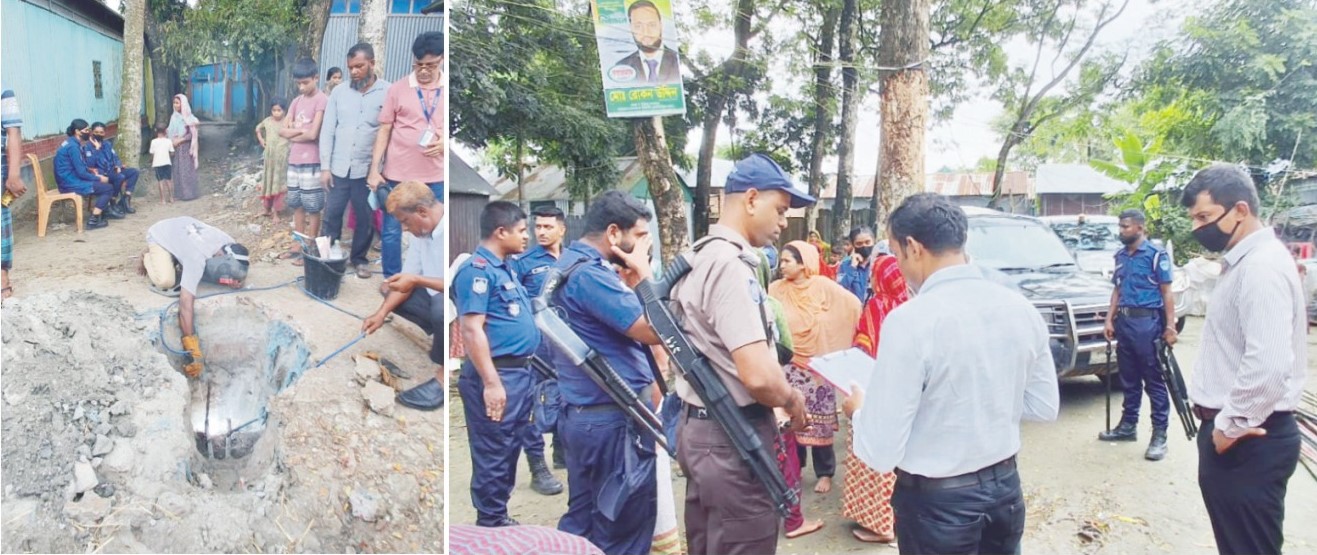   অবৈধ গ্যাস সংযোগের বিরুদ্ধে বাখরাবাদের অভিযান  