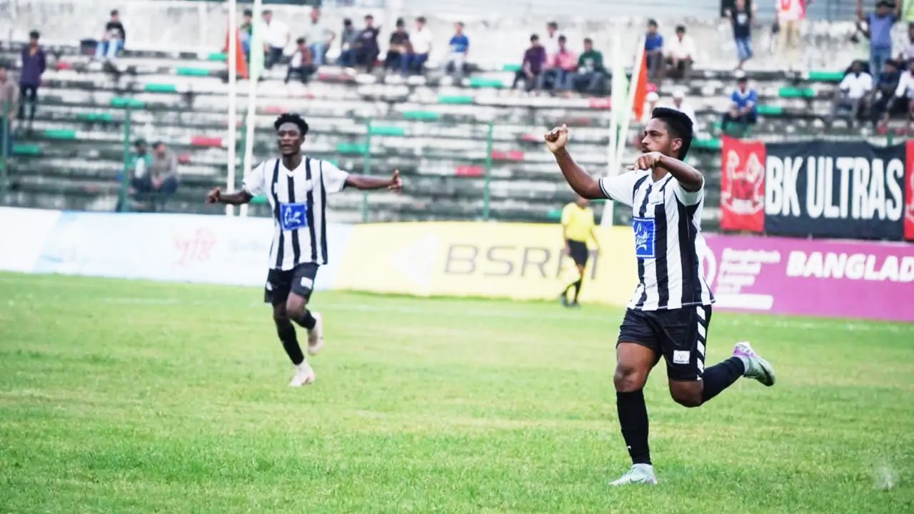 ইনজুরি টাইমের গোলে কিংসকে জিততে দিলো না আরামবাগ