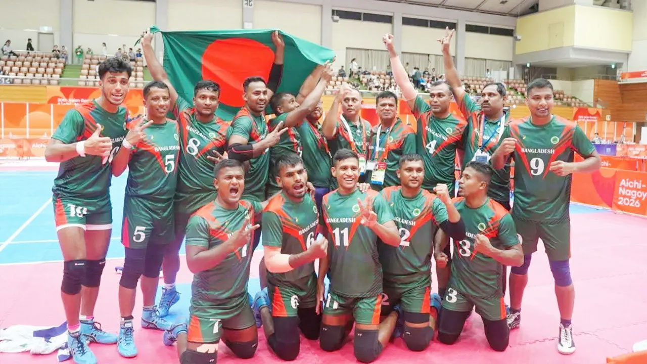  চায়নিজ তাইপেকে হারিয়ে পদকের পথে বাংলাদেশ