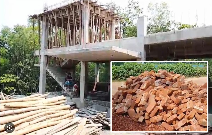 কোটি টাকার ভবনে নিম্নমানের ইট, অপসারণের নির্দেশ প্রকৌশলীর 