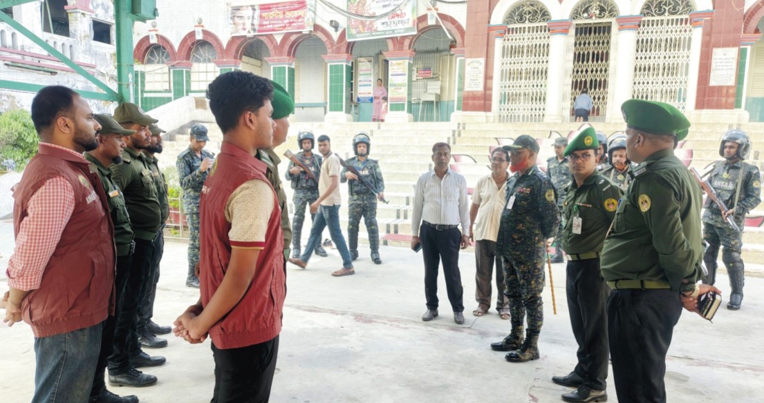   শারদীয় সুরক্ষা এ্যাপসের মাধ্যমে পূজা মণ্ডপের  তথ্য হেডকোয়ার্টারে জানাবে আনসার 