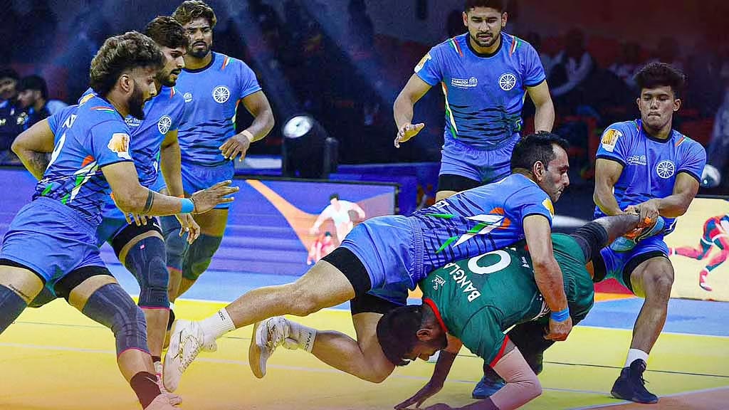 কমনওয়েলথ কাবাডিতে ভারতের কাছে হেরে বিদায় বাংলাদেশের