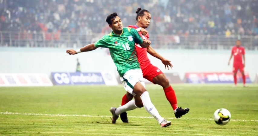 স্বাধীনতার সুবর্ণজয়ন্তী রাঙাতে পারলেন না ফুটবলাররা