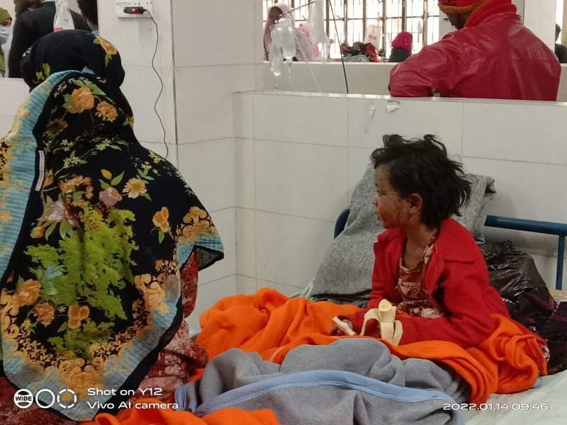 গ্যাস সিলিন্ডার বিষ্ফোরণের আশংকাজনক পাঁচ জনকে ঢাকায় প্রেরণ গ্যাস সিলিন্ডার বিষ্ফোরণের আশংকাজনক পাঁচ জনকে ঢাকায় প্রেরণ