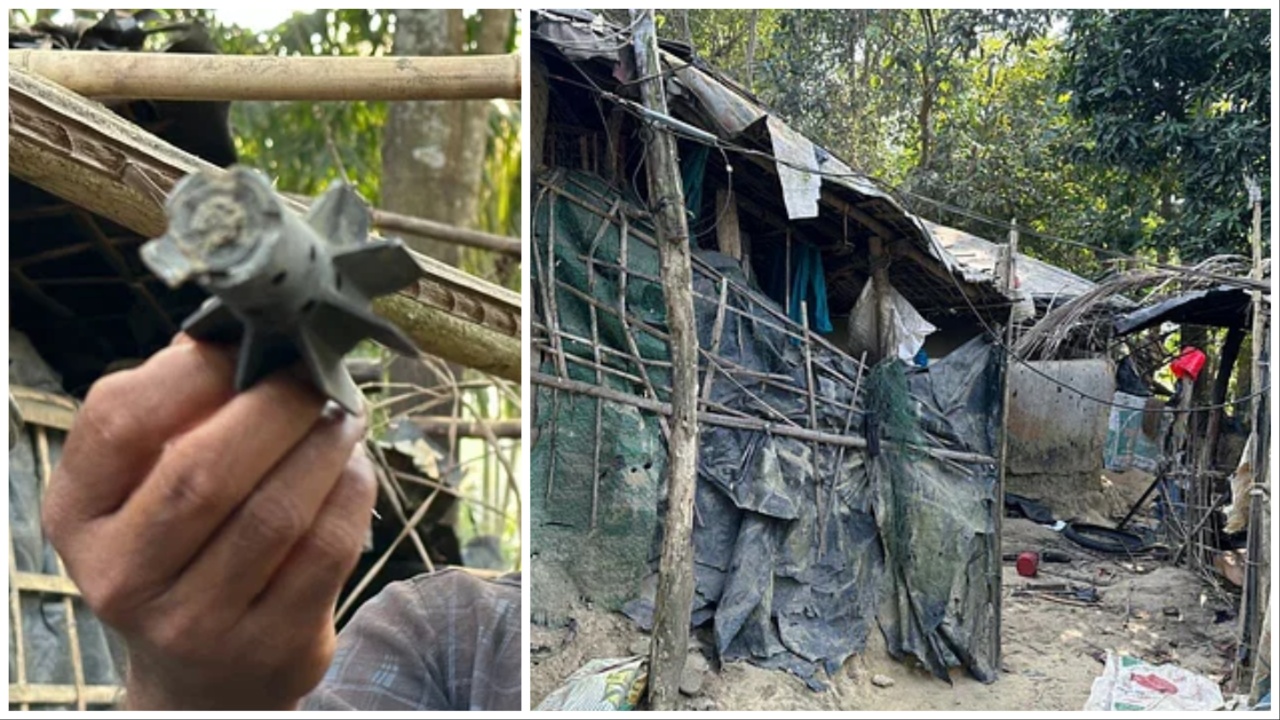 মিয়ানমারের ছোড়া মর্টারশেল বাংলাদেশে,নিহত ২