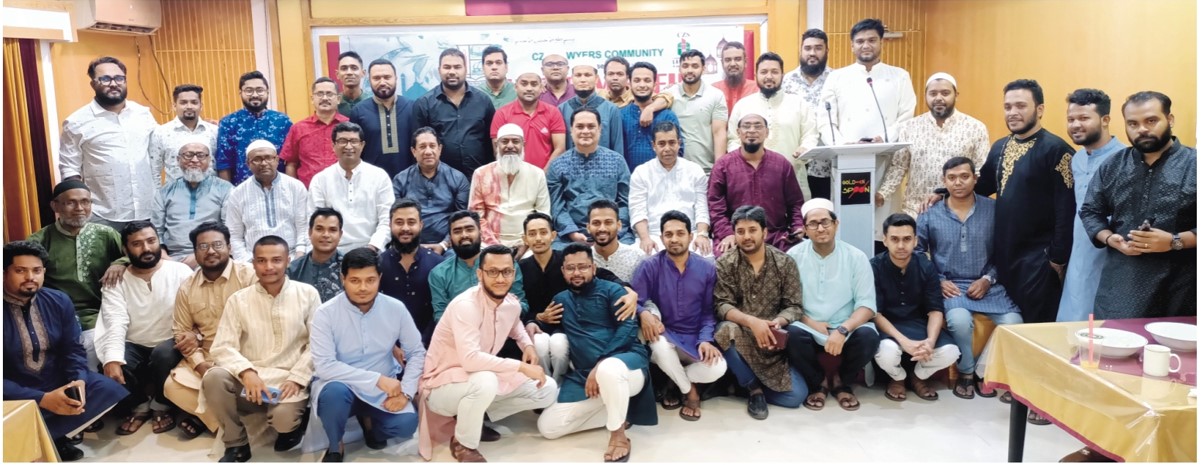 কুমিল্লা জেলা আইনজীবী সমিতির নব নির্বাচিত সভাপতি মোস্তাফিজুর রহমান লিটনকে সংবর্ধনা