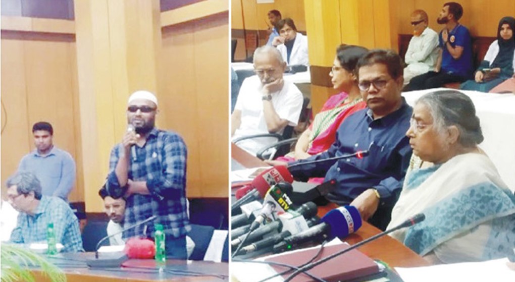 শিবনারায়ণ দাশের চোখে আলো দেখছেন মশিউর-আবুল কালাম