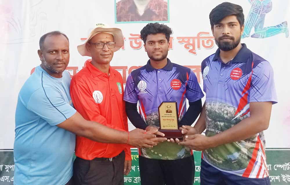 স্বস্তির জয় পেল কুমিল্লা স্পোর্টস একাডেমি 