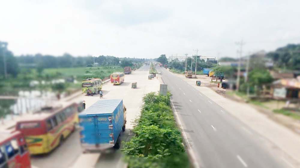  ঢাকা-চট্টগ্রাম মহাসড়কের কুমিল্লা অংশে যানজট নেই