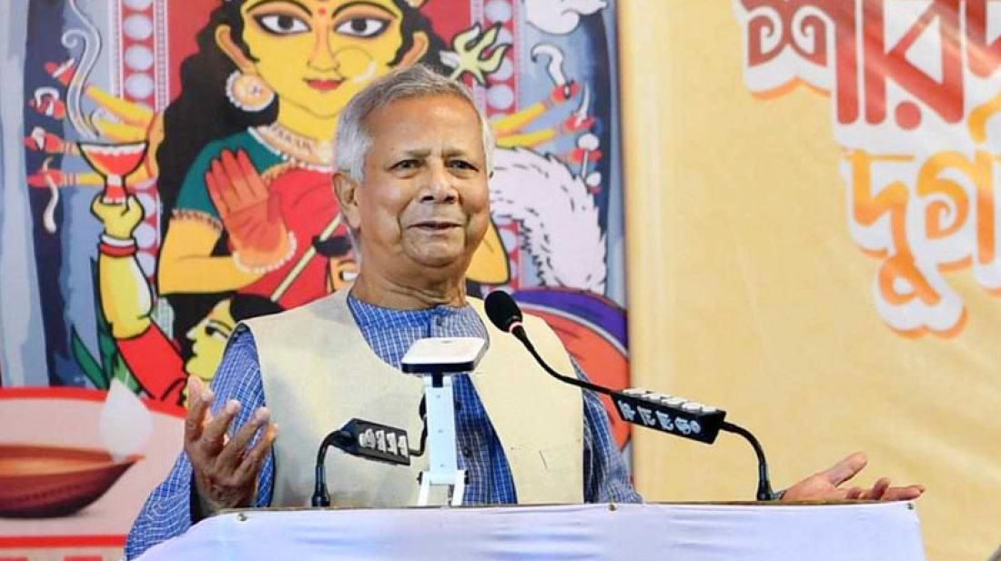 এবারের দুর্গাপূজা বিশেষ আনন্দে পরিণত হয়েছে: প্রধান উপদেষ্টা