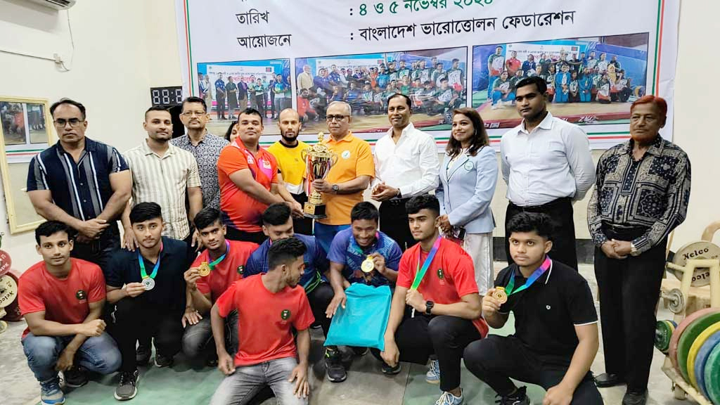  ক্লাব ভারোত্তোলনে জীবন, রাহিম, শাওন ও ইন্দ্ররাজের রেকর্ড