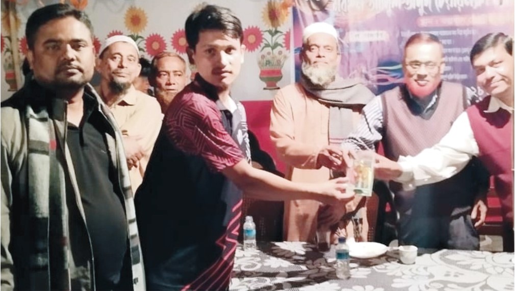   আবদুল ওয়াদুদ চেয়ারম্যান ব্যাডমিন্টন খেলার শুভ উদ্বোধন 