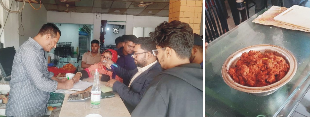 কুমিল্লায় দুই হোটেল ব্যবসায়ীকে ৬০ হাজার টাকা জরিমানা