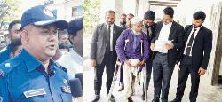 মুয়াজ্জিনের পায়ে গুলি করে  পঙ্গু করে ওসির বিরুদ্ধে মামলা