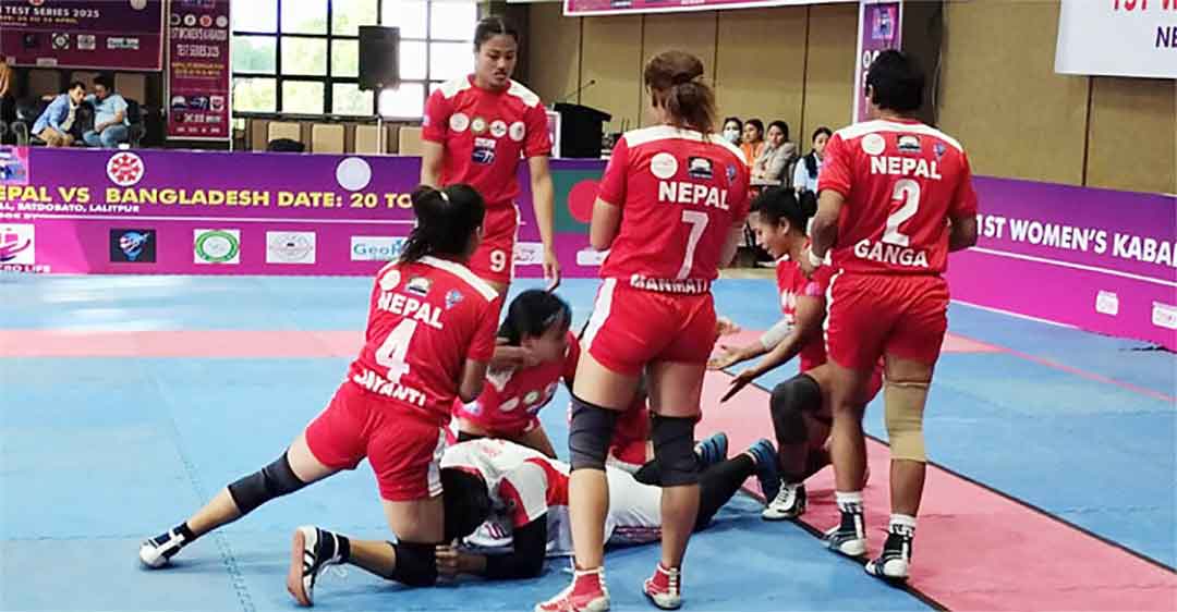  নেপালে দ্বিতীয় ম্যাচেও হার কাবাডির মেয়েদের