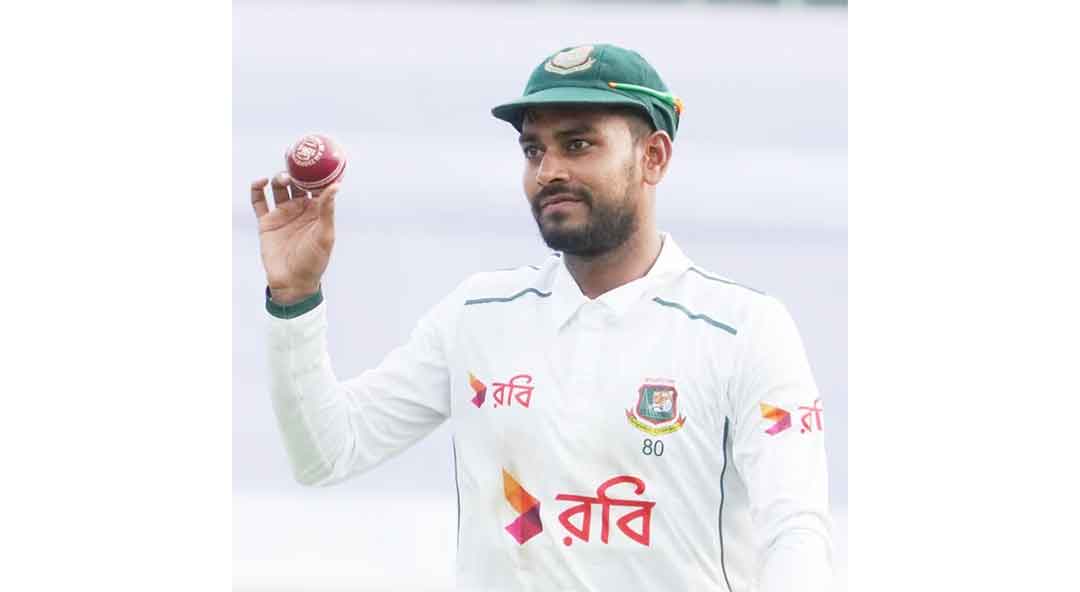  পিছিয়ে থেকে দ্বিতীয় দিন শেষ করল বাংলাদেশ