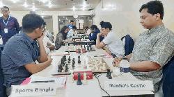  হারের পর ড্র গ্র্যান্ডমাস্টার রাজীবের দলের