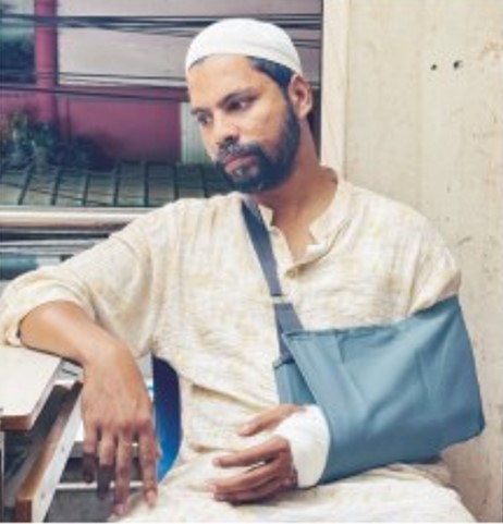  কুমিল্লায় রাতের  অন্ধকারে আক্রমণের শিকারএনসিপি নেতা জুয়েল