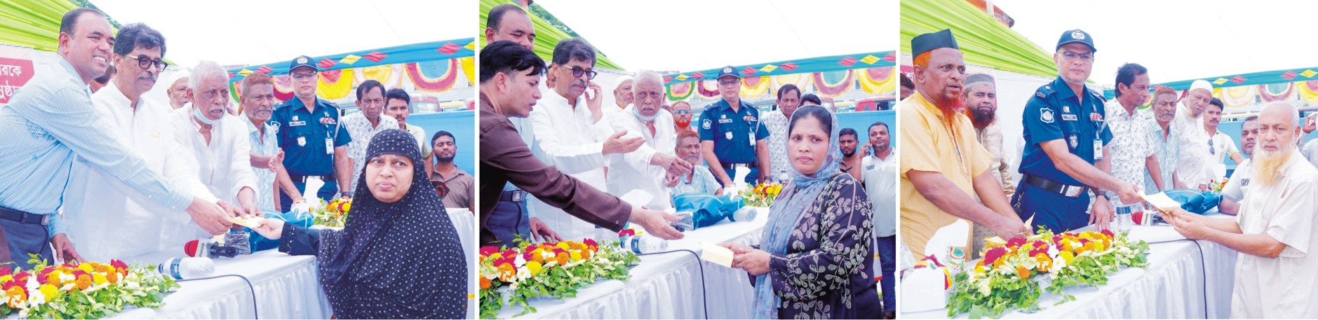  পরিবহন শ্রমিক ইউনিয়ন (রেজি নং- বি,৯৩৮) এর উদ্যোগে মৃত শ্রমিকদের পরিবারকে আর্থিক অনুদান ও চিকিৎসা ভাতা প্রদান