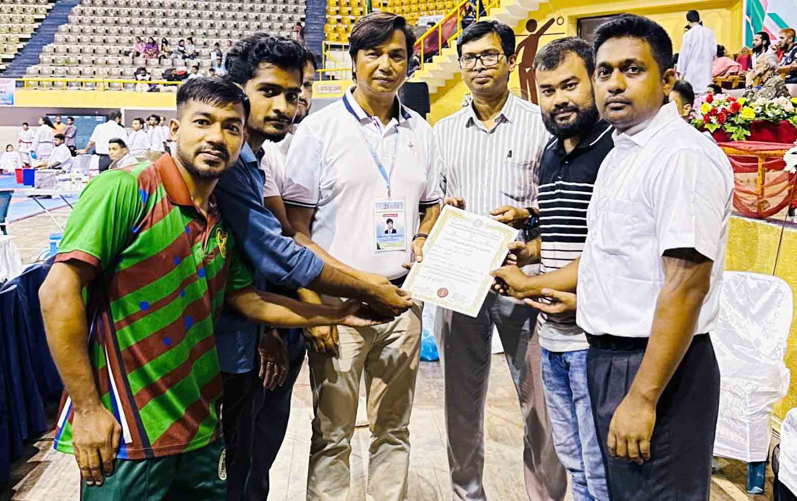  বাংলাদেশ সিতোরিউ কারাতে-দো ইউনিয়নের স্বীকৃতি পেলো এলিট কারাতে পয়েন্ট