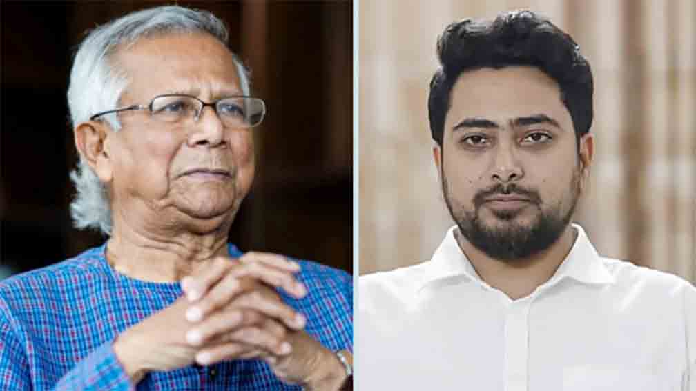  অধ্যাপক ইউনূস 'পদত্যাগের বিষয়ে ভাবছেন': নাহিদ ইসলাম