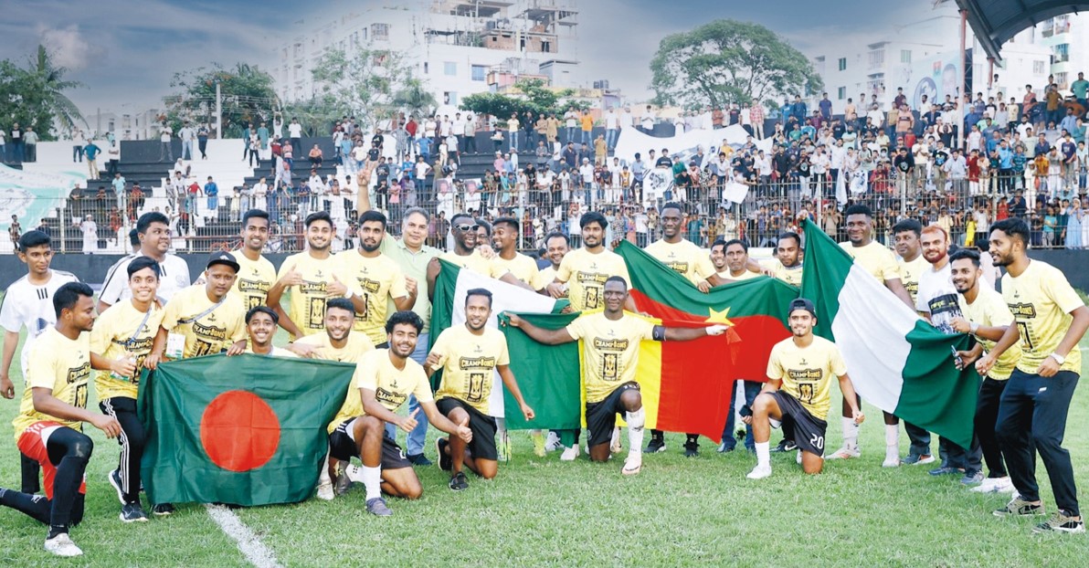   মোহামেডানের শিরোপা  জয়ের উল্লাস কুমিল্লায় 