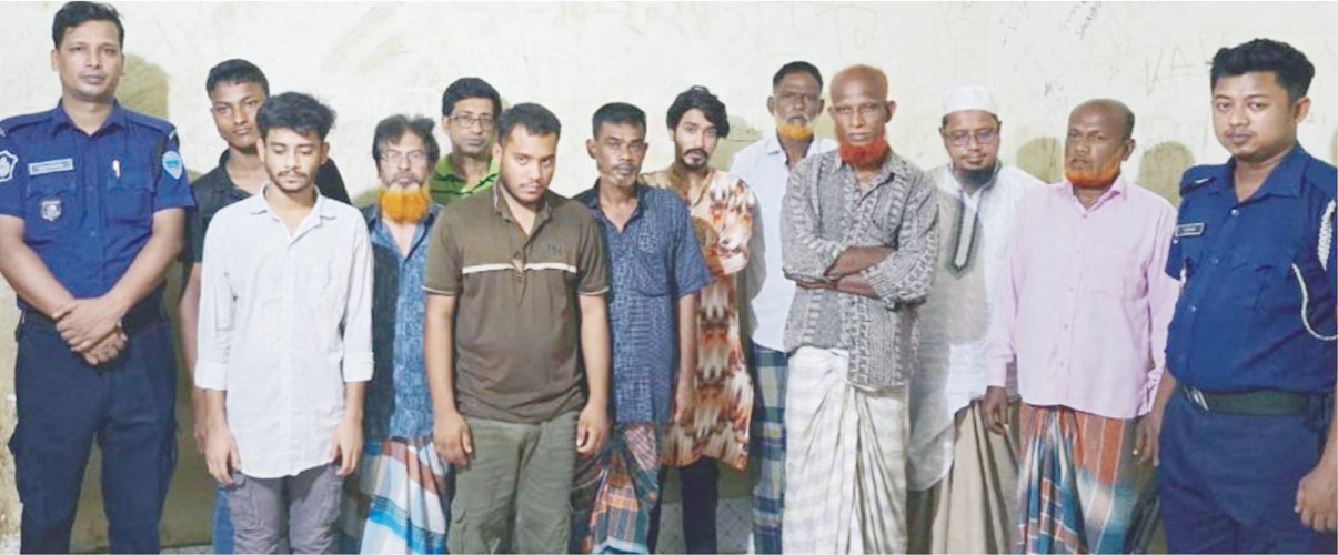  কুমিল্লায় আ’লীগ  যুবলীগ, ছাত্রলীগের  ৮জনসহ গ্রেপ্তার ১১