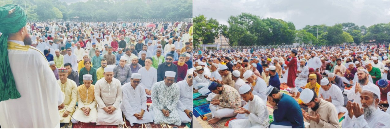   কুমিল্লায় পবিত্র উদ উল আযহা উদযাপিত