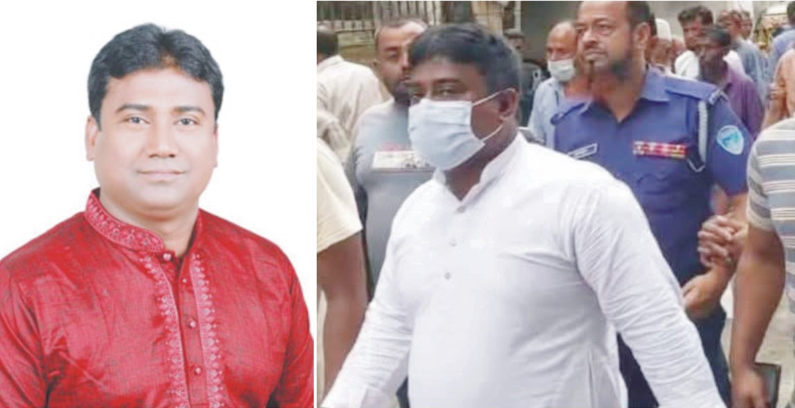 দেবিদ্বারের সাবেক পৌর  মেয়রশামীম কারাগারে 