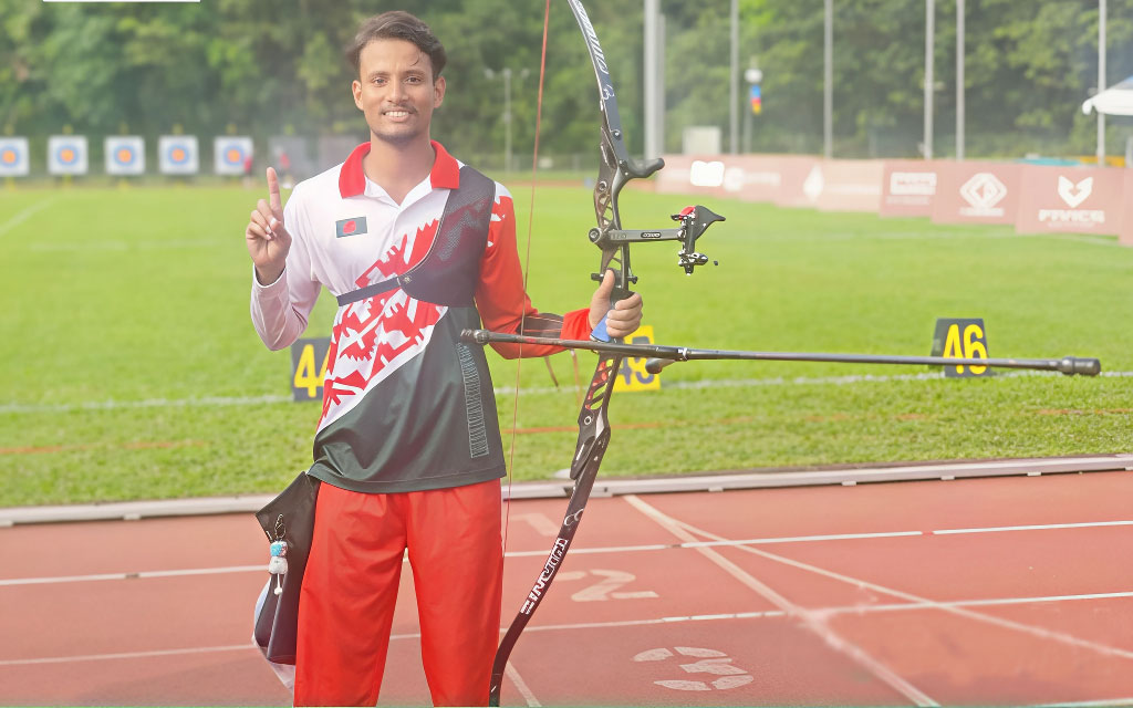  এশিয়ান কাপে স্বর্ণ জিতলেন বাংলাদেশের আলিফ