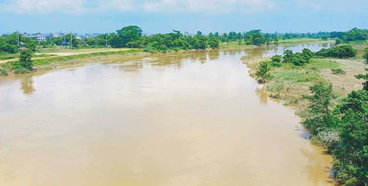  কমছে গোমতীর পানি