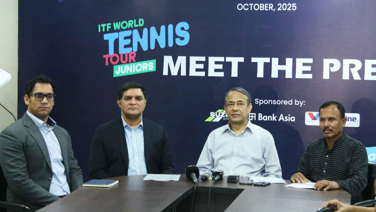   ঢাকায় ওয়ার্ল্ড টেনিস ট্যুর শুরু শনিবার