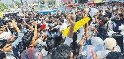   কুমিল্লা বিভাগের দাবিতে  শিক্ষার্থীদের মিছিল-সমাবেশ