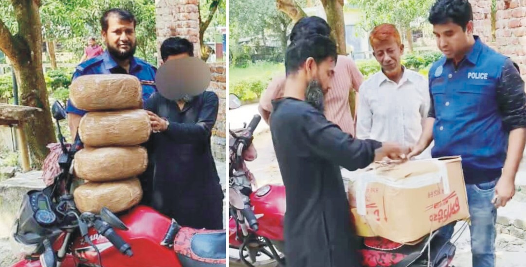 ব্রাহ্মণপাড়ায় গাঁজাসহ মাদক কারবারি গ্রেপ্তার