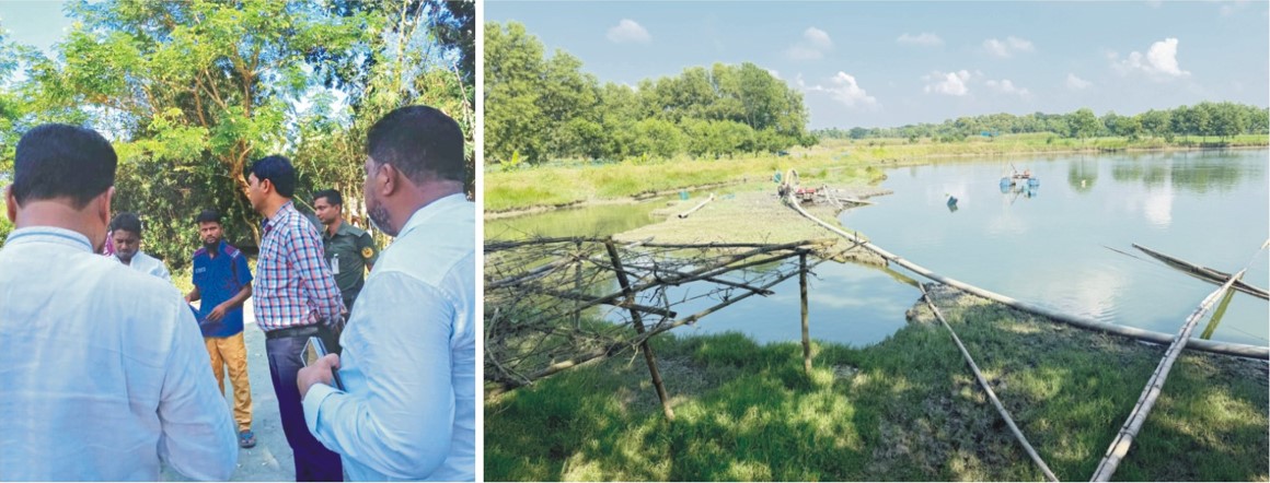  দেবিদ্বারে অবৈধভাবে বালু উত্তোলন করায় ৫০ হাজার টাকা জরিমানা