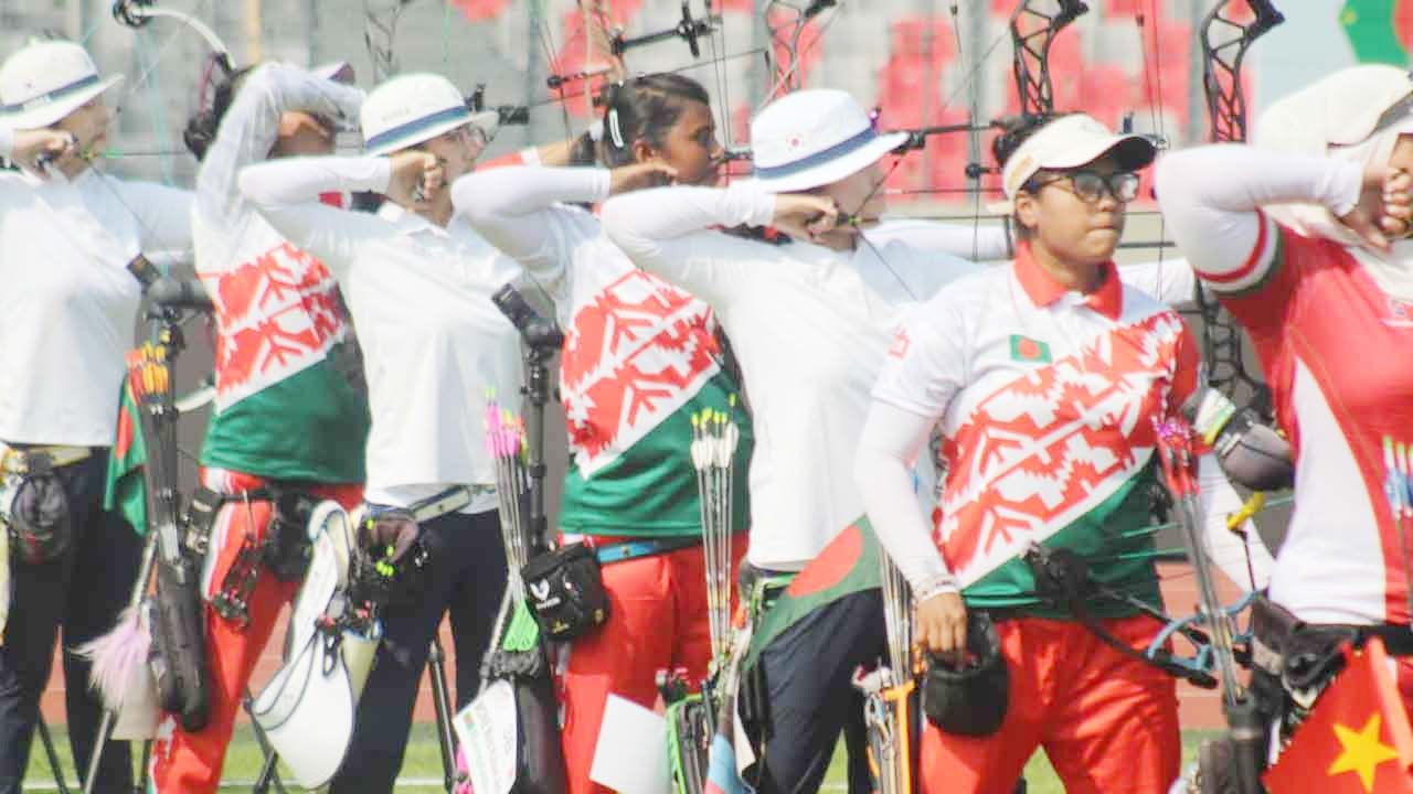 এশিয়ান আরচ্যারিতে ক্যারিয়ার সেরা স্কোর বাংলাদেশের বন্যার