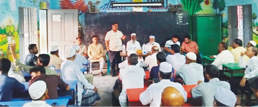   কালিরবাজারের  বিভিন্ন ওয়ার্ডে  ধানের শীষের  পক্ষে পথসভা 