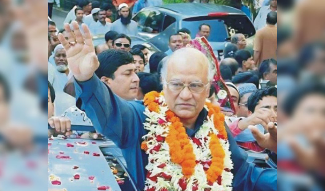   ড. মোশাররফের  নেতৃত্বে ধানের  শীষের গণমিছিল  আজ 