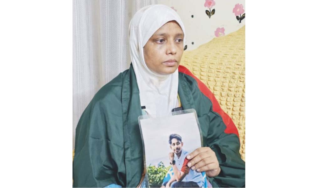  হাসিনার ফাঁসির  রায়ে খুশি শহীদ  সাদমানের মা 