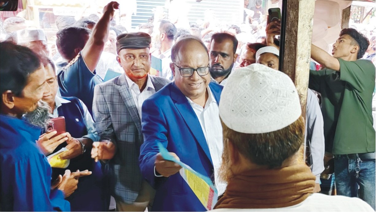  চান্দিনায় এলডিপির লিফলেট বিতরণ  কার্যক্রম উদ্বোধন ও গণসংযোগ