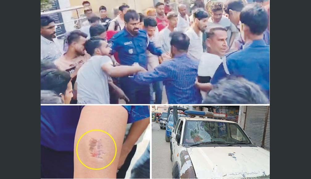   কুমিল্লায় আসামি ধরতে গিয়ে হামলার শিকার পুলিশ