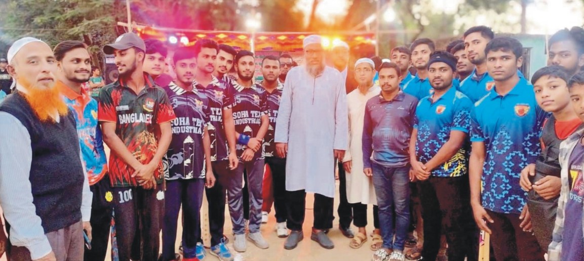  যুবসমাজকে খেলাধুলায় উদ্বুদ্ধ  করে আগামীদিনের সুনাগরিক  হিসেবে গড়ে তুলতে হবে  : অধ্যাপক এমদাদুল হক মামুন 