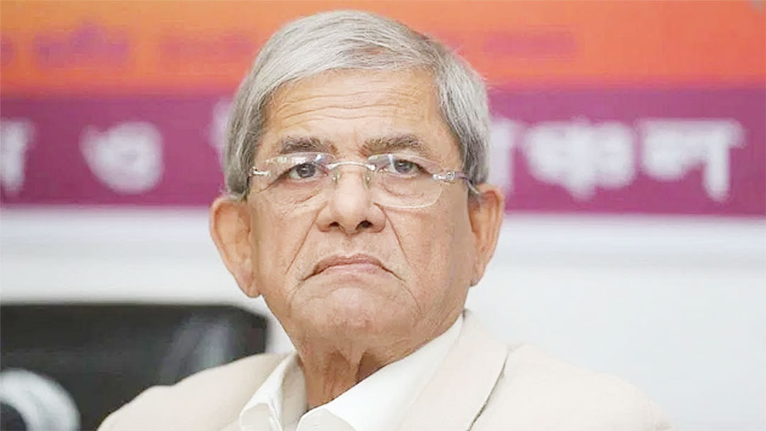   খালেদা জিয়ার  অবস্থা অত্যন্ত  সংকটময় : মির্জা ফখরুল