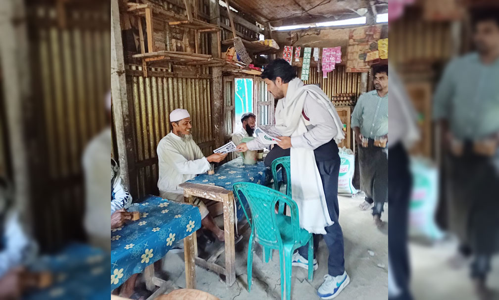 কুমিল্লা -৫ থেকে জাতীয় নাগরিক পার্টির সংসদ সদস্য পদপ্রার্থীর ব্যাপক গণসংযোগ