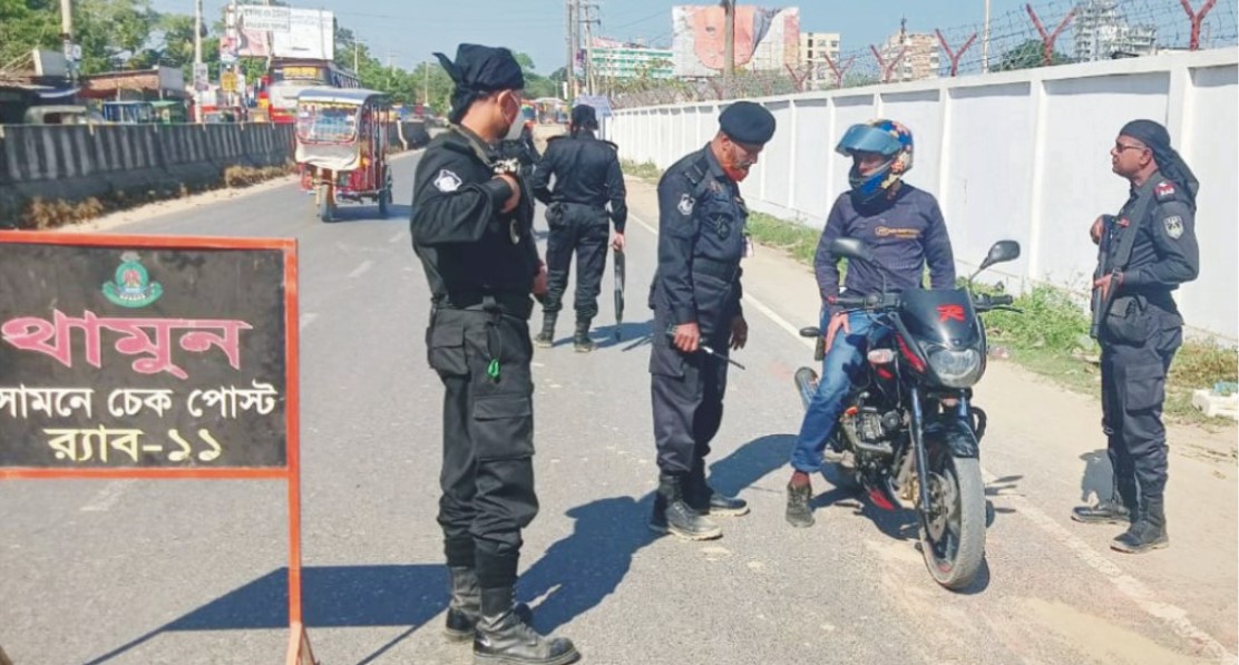 কুমিল্লায় নিরাপত্তা জোরদার করেছে র্যাব
