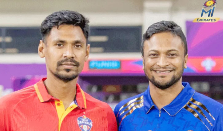 আলো ছড়িয়ে সাকিব ও মোস্তাফিজুর ম্যাচ সেরা নির্বাচিত