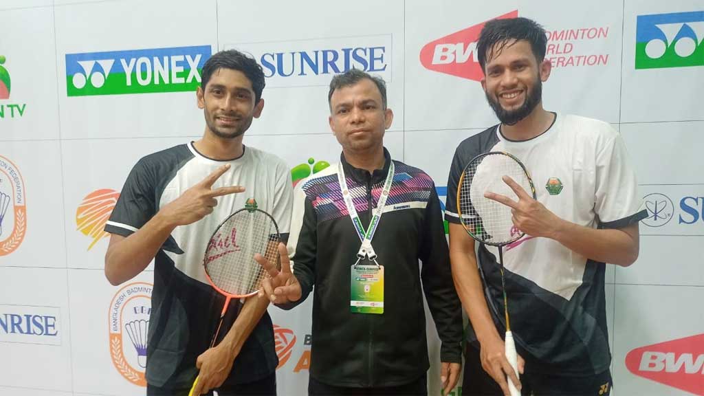 ইরানের জুটিকে হারিয়ে কোয়ার্টার-ফাইনালে রিয়াদুল-তনয়