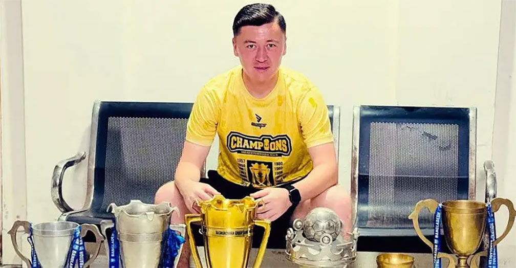 মোহামেডান ছাড়লেন দলটির প্রাণভোমরা উজবেক ফুটবলার মুজাফফরভ