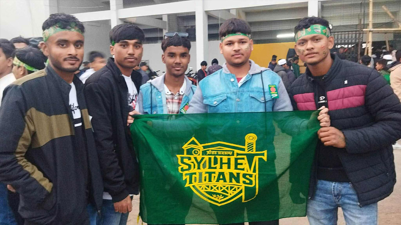 ঘরের মাঠে সিলেটের রোমাঞ্চকর জয়ে দর্শকদের উচ্ছ্বাস